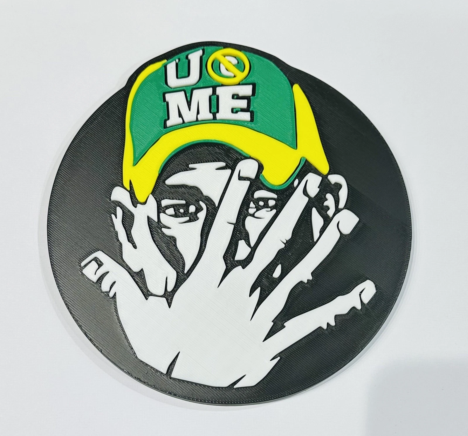 Decorative WWE WWF John Cena U Cant C Me Logo Room Sign Display Wrestling