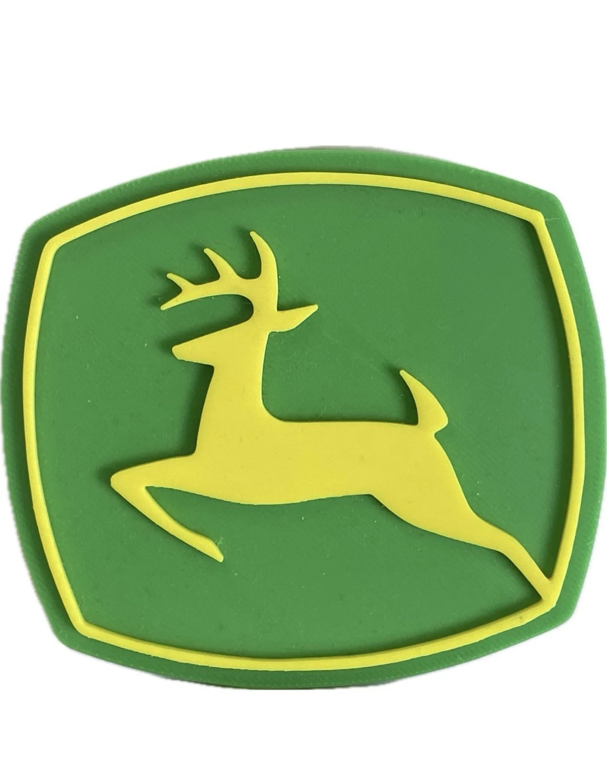 Decorative John Deere Tractor Farmland Logo Deer Sign Display