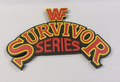 Decorative Survivor Series WWE WWF Logo Self Standing Shelf 3D Print