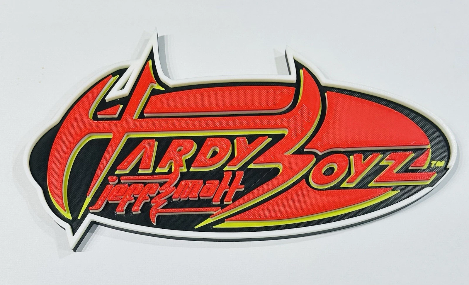 Decorative Hardy Boyz Jeff Matt Logo Room Sign Display Wrestling wwf wwe