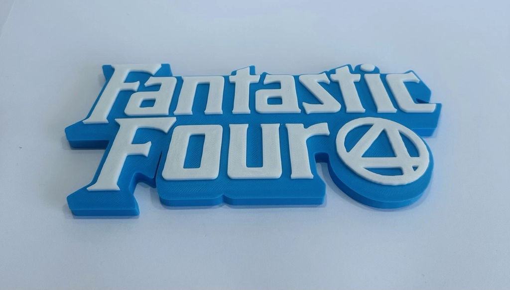Decorative Marvel Fantastic four 4 Pop logo Wall Sign Display Funko