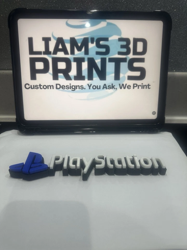Decorative PlayStation Ps1 Ps2 PS3 PS4 Ps5 Logo Room Sign Display Sony