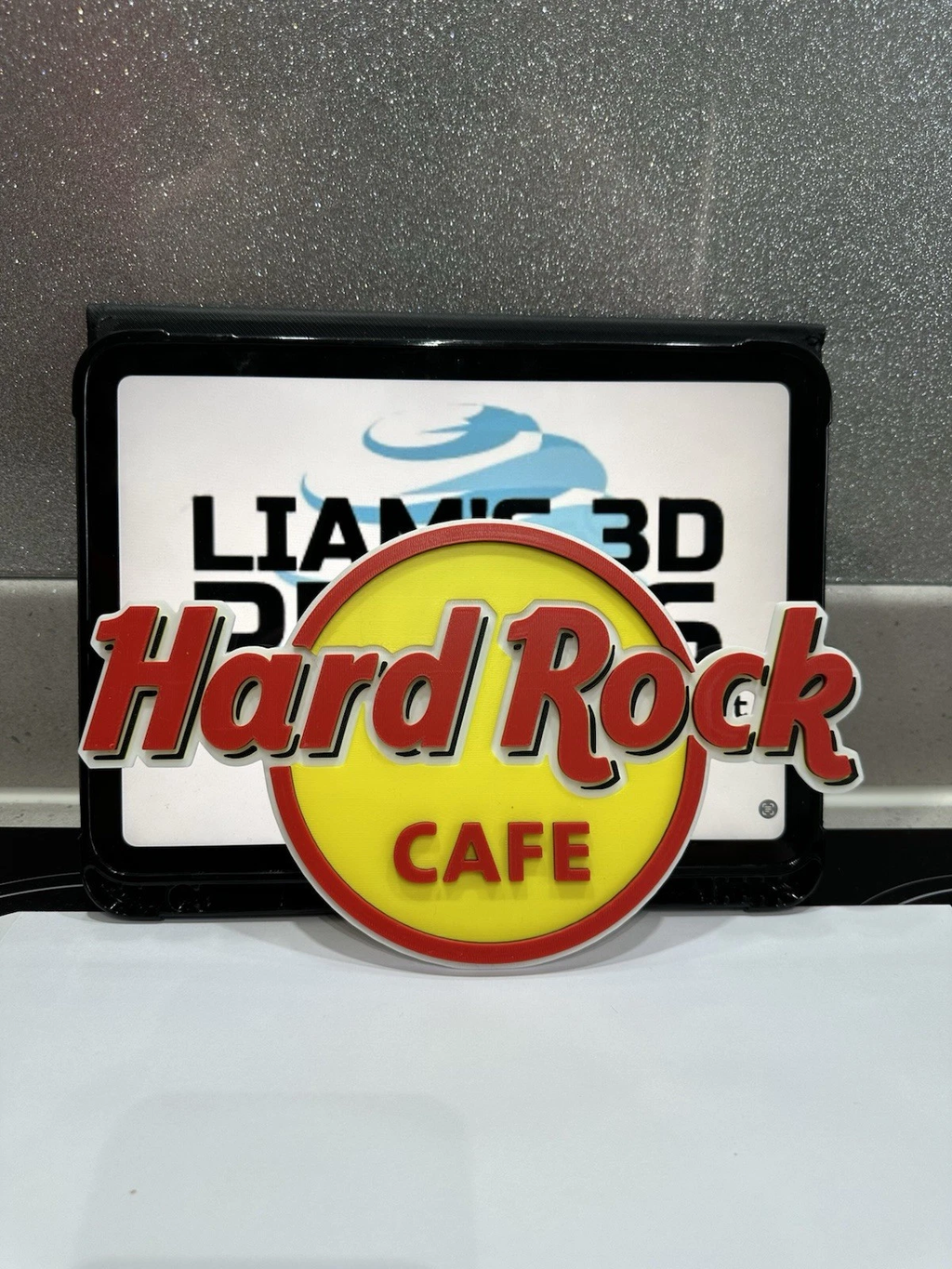 Decorative Hard Rock Café logo Sign Display Mancave Room Wall