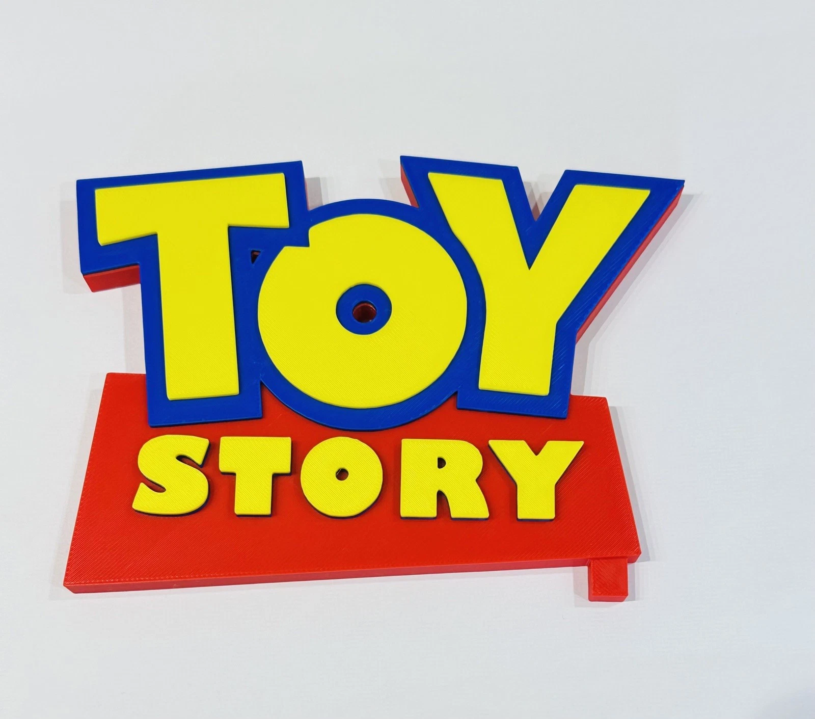 Decorative Toy Story 1 2 3 4 Self Standing Movie Logo Room Sign Display