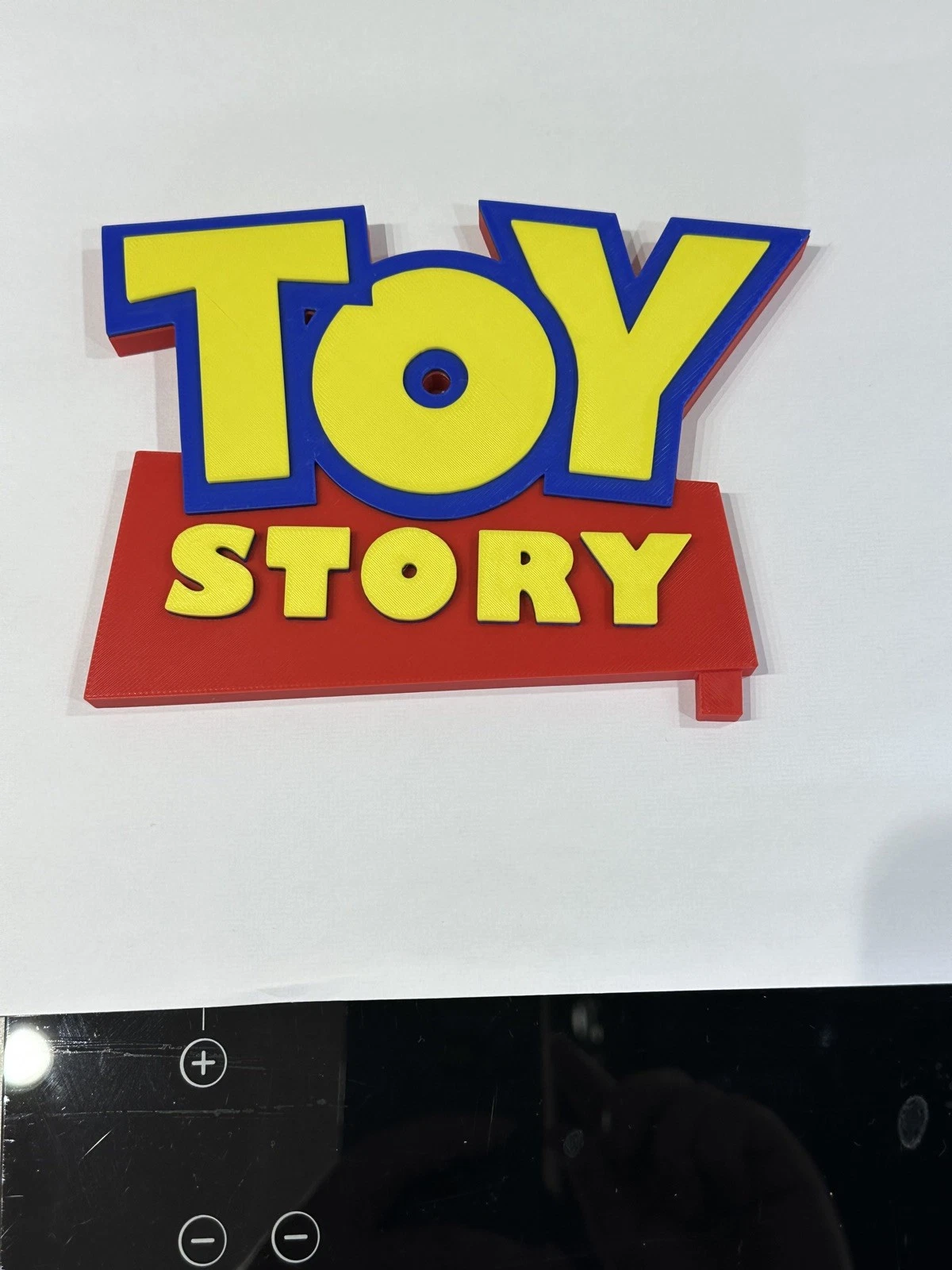 Decorative Toy Story 1 2 3 4 Self Standing Movie Logo Room Sign Display