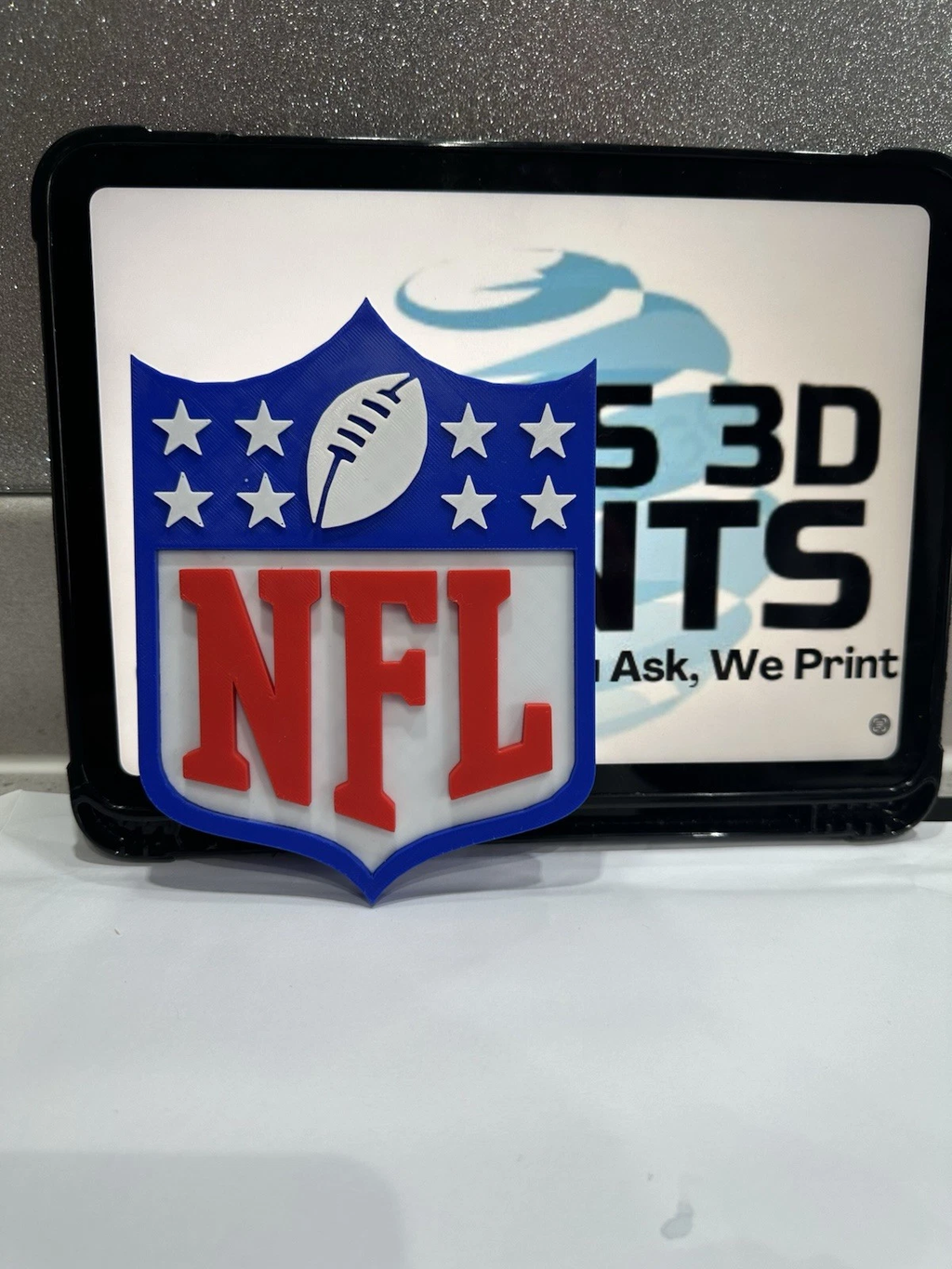 Decorative NFL American Football Logo Room Sign Display