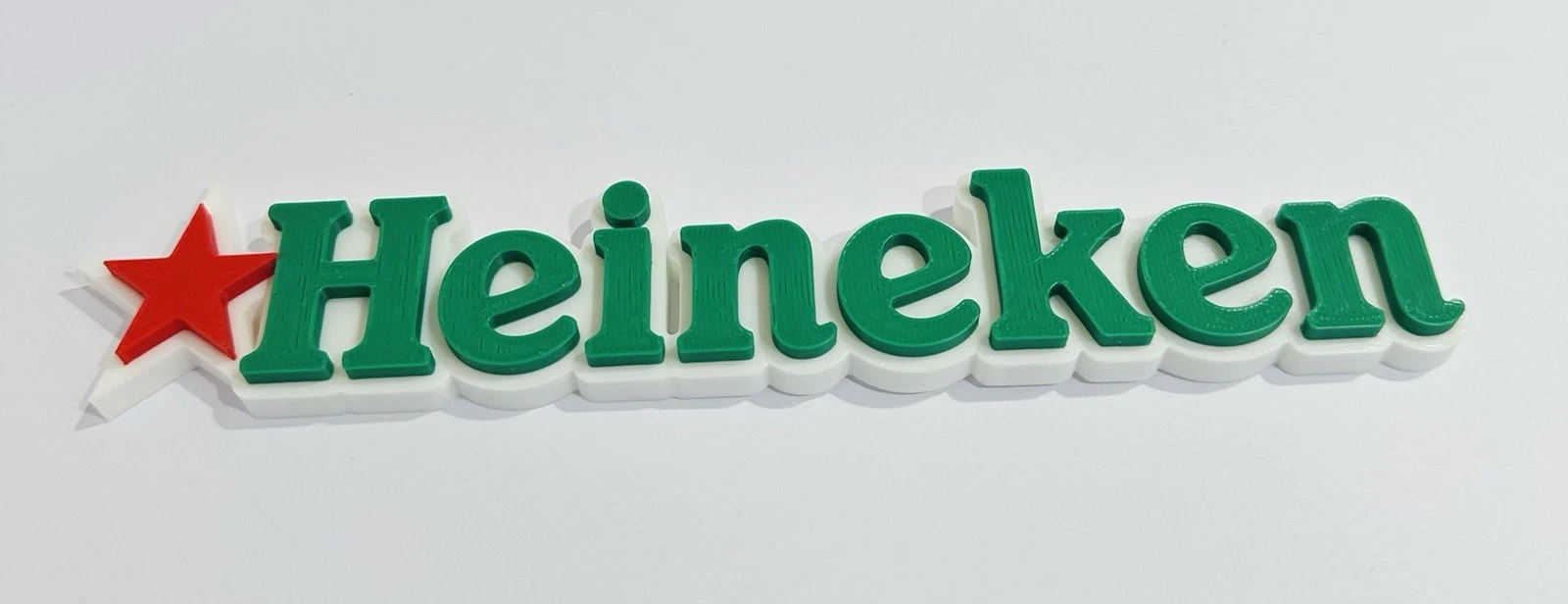 Decorative Heineken Bar Sign Display Self-Standing Mancave