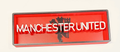 Decorative Manchester United MUFC Logo Sign Display Cinema small 17.5cm L 22cm