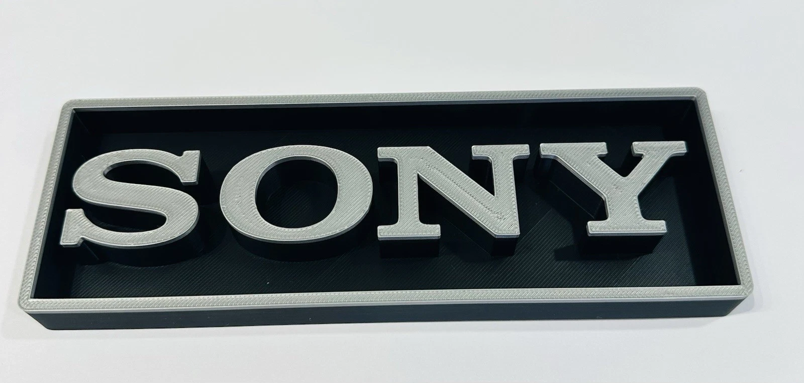 Decorative Sony Electronic Home Cinema Box Sign Logo Shelf Wall 3D Print 2 Sizes