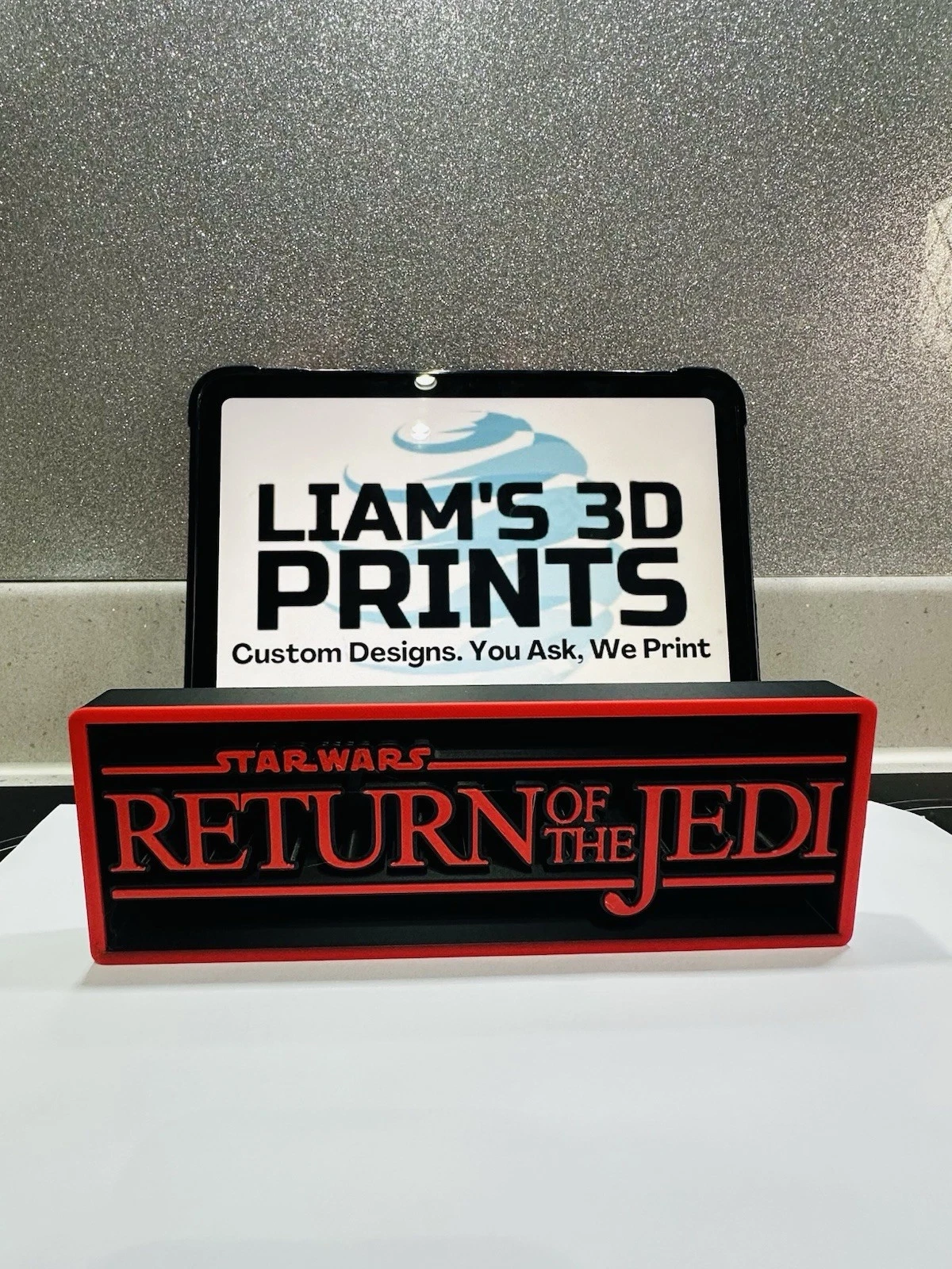 Decorative Star Wars Return Of The Jedi Film Franchise Box 3D Print 2 Sizes