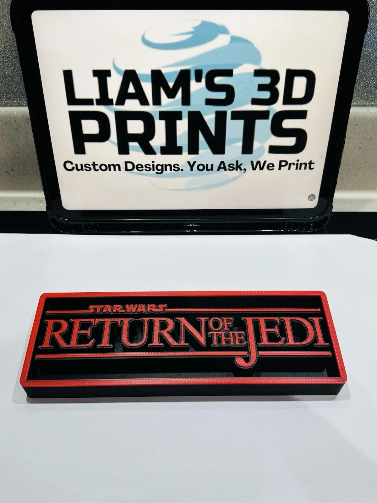 Decorative Star Wars Return Of The Jedi Film Franchise Box 3D Print 2 Sizes