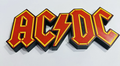 Decorative AC/DC ACDC Music Logo 3D Print Self Standing Display Shelf