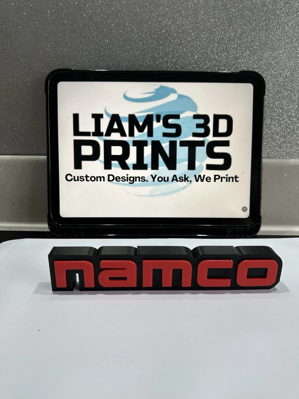 Decorative Bandai Namco Game Collection logo Sign Display 20 Cm X 3.5 Cm