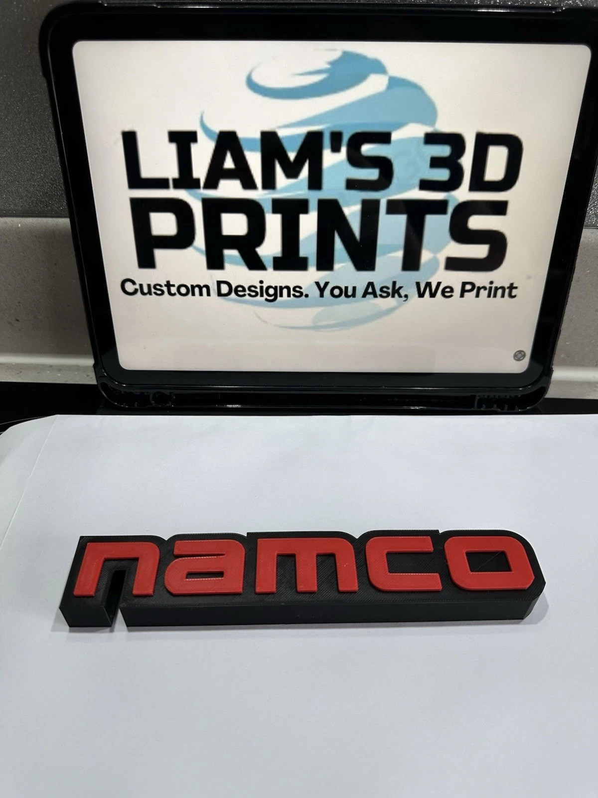 Decorative Bandai Namco Game Collection logo Sign Display 20 Cm X 3.5 Cm
