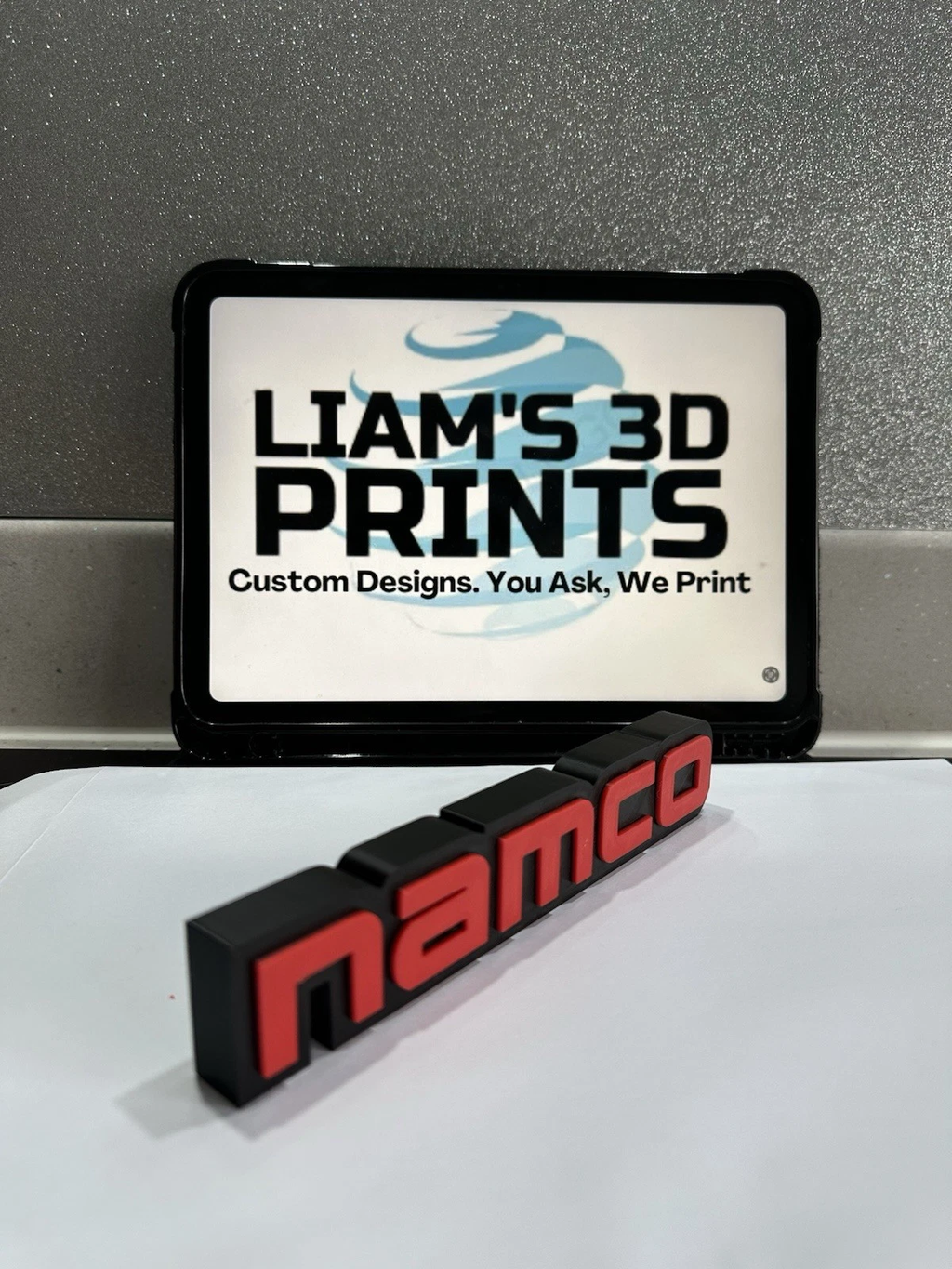Decorative Bandai Namco Game Collection logo Sign Display 20 Cm X 3.5 Cm