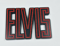 Decorative ELVIS Music Logo 3D Print Self Standing Display Shelf