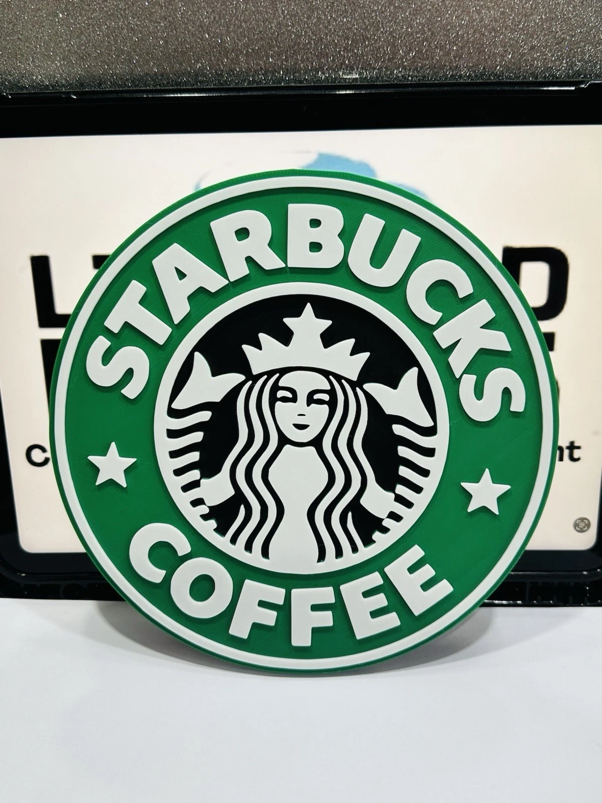 Decorative starbucks coffee star buck logo Sign Display