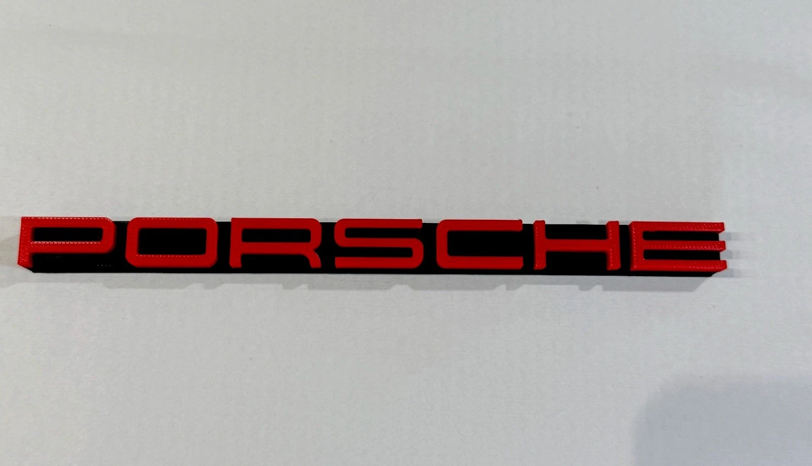 Decorative Porsche Cars Vehicles Manafacturer Logo Wall Plaque 3D Print