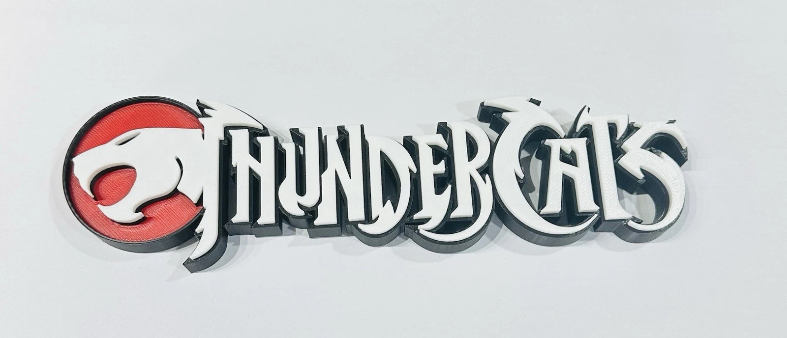 Decorative Thundercats Logo Room Sign Display Self Standing