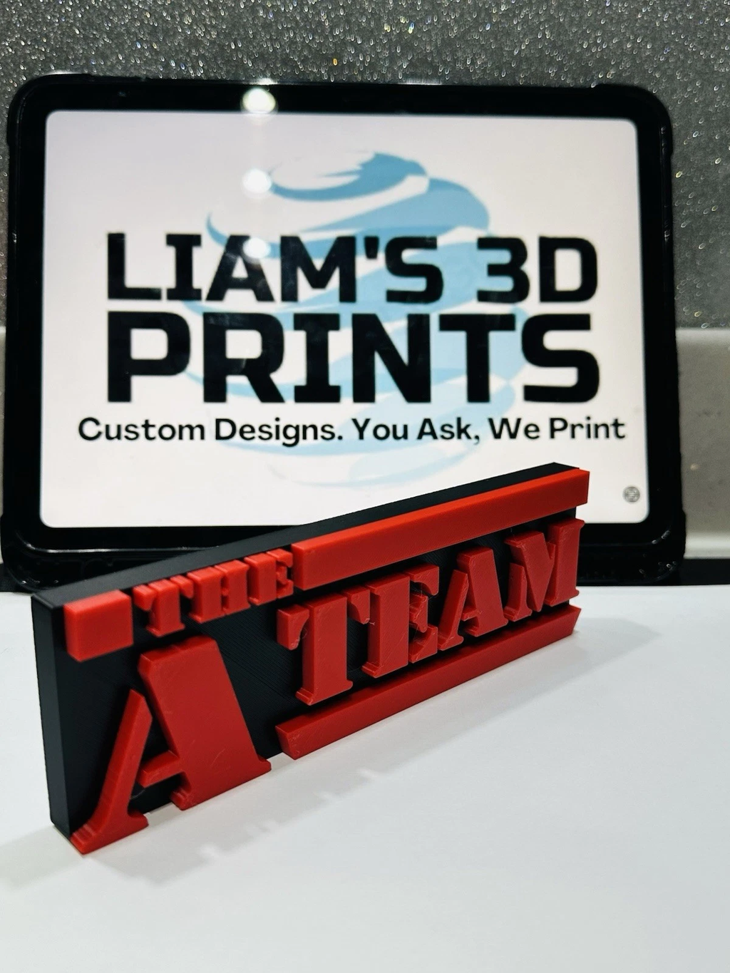 Decorative The A Team Film TV logo Sign Display Pops
