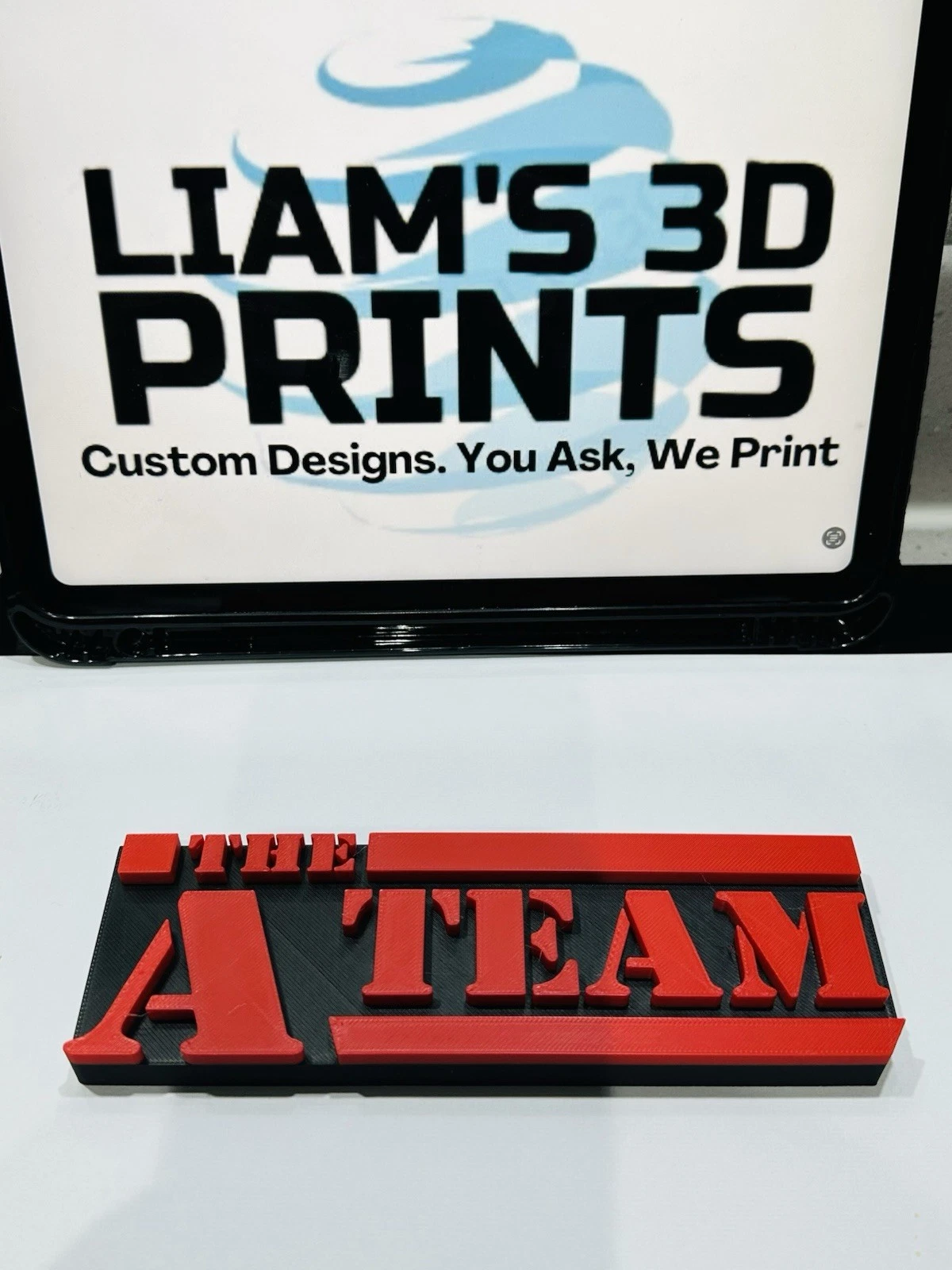 Decorative The A Team Film TV logo Sign Display Pops