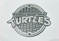 Decorative TMNT Teenage Mutant Ninja Turtles Sewer Manhole logo Sign Display