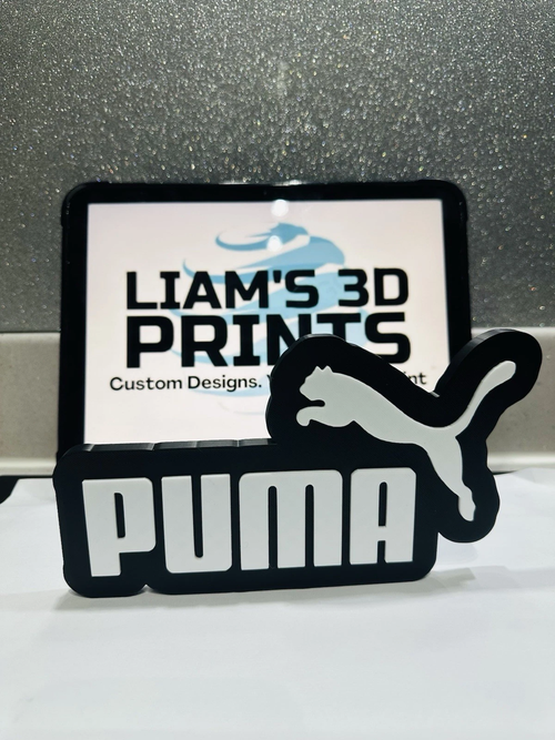 Decorative designer Puma logo Sign Display Clothing 3D