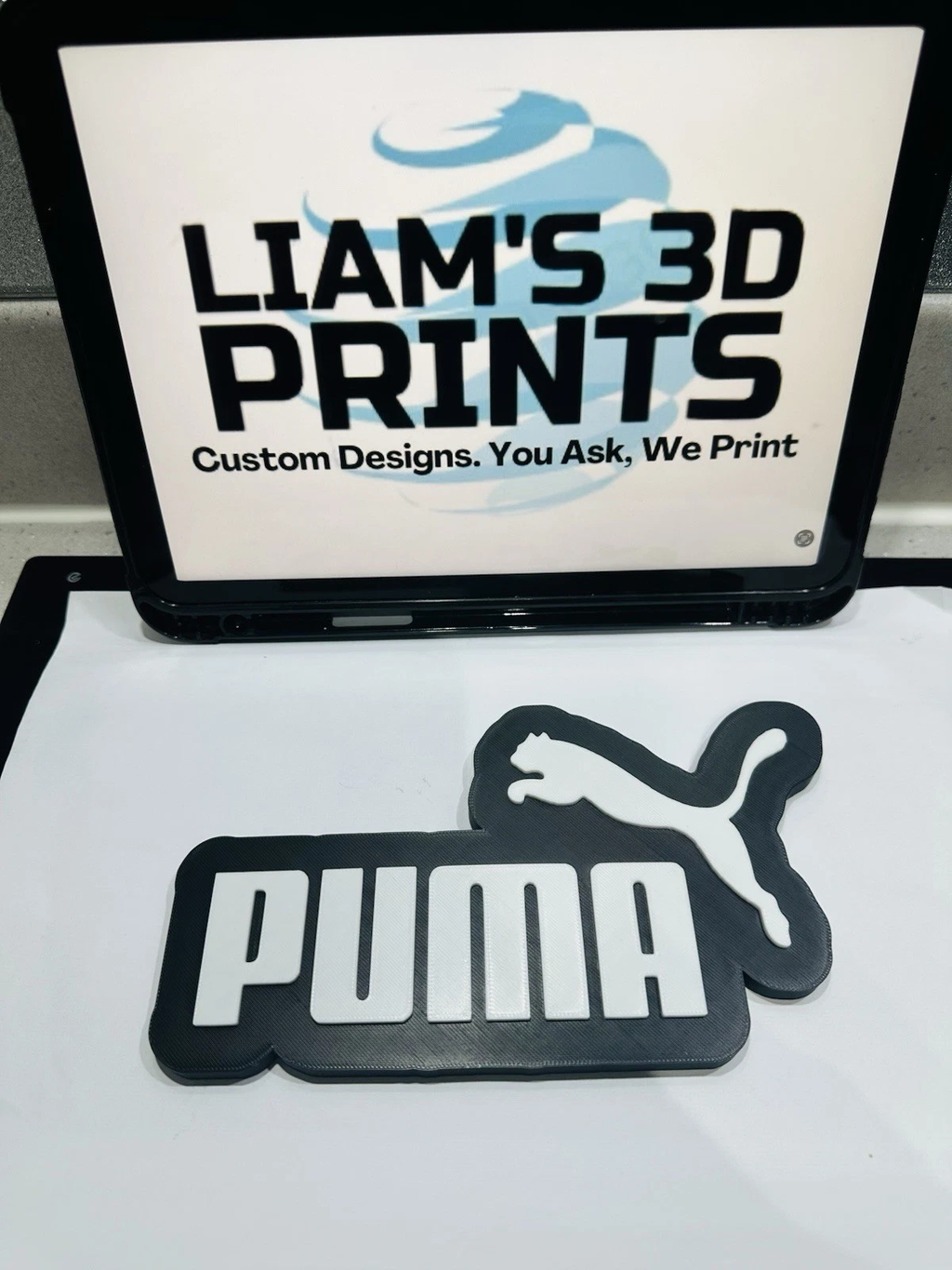 Decorative designer Puma logo Sign Display Clothing 3D
