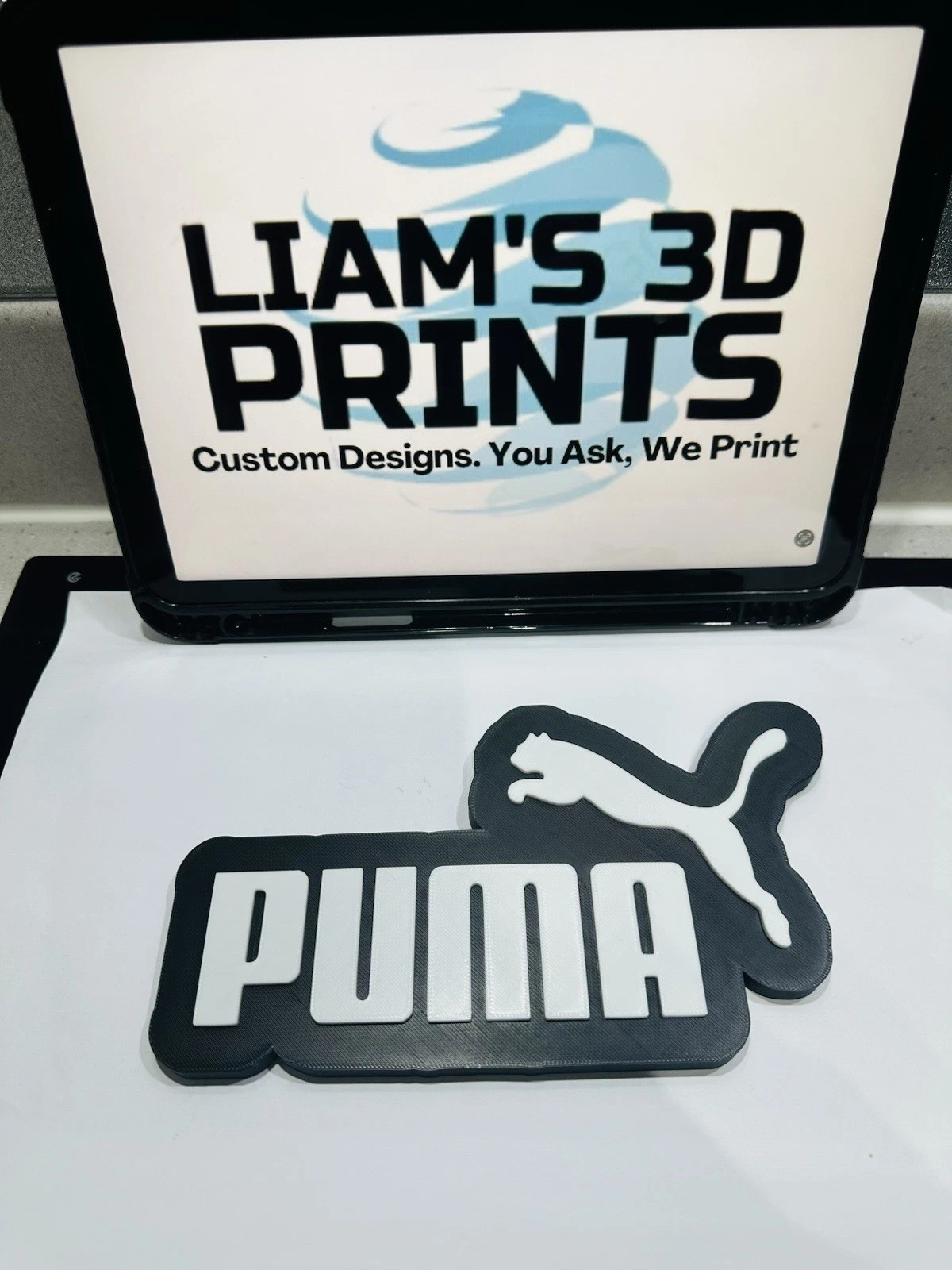 Decorative designer Puma logo Sign Display Clothing 3D