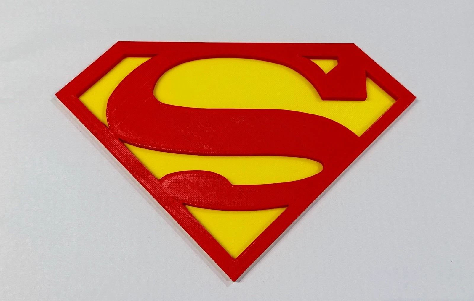 Decorative Superman Supergirl logo Wall plaque Sign Display Pops