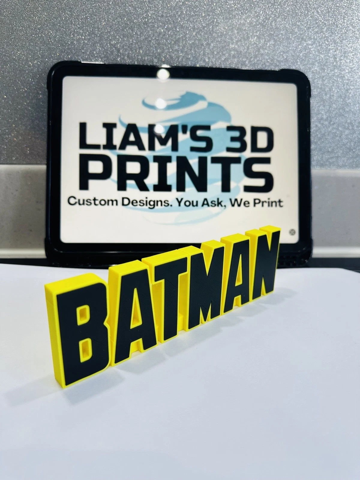 Decorative Batman Film TV Self Standing logo Sign Display Pops