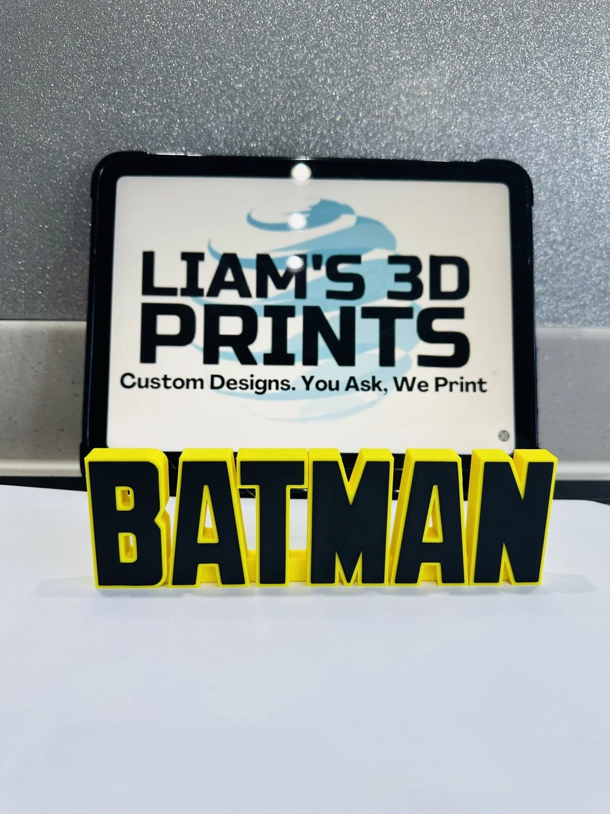 Decorative Batman Film TV Self Standing logo Sign Display Pops