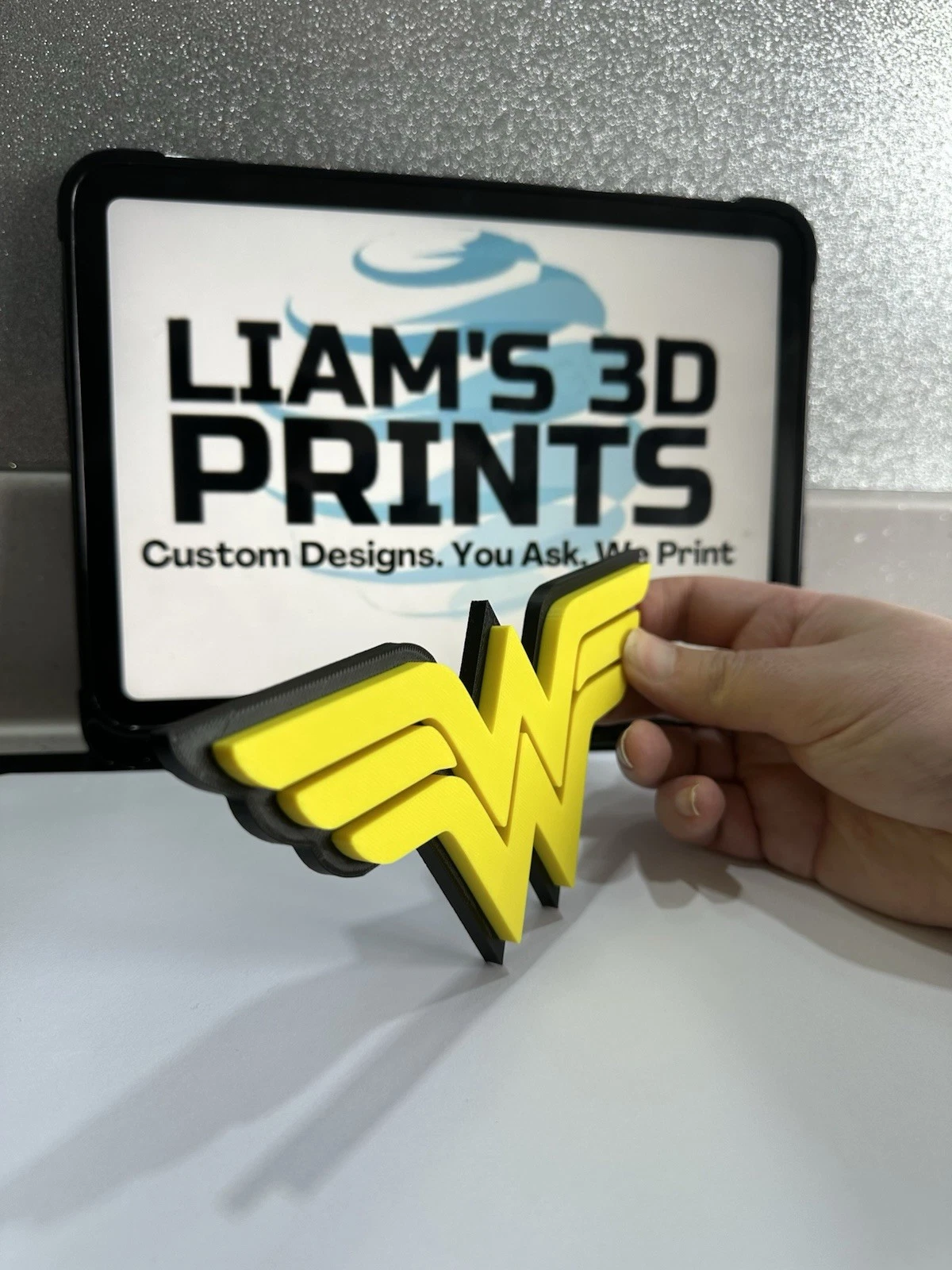 Decorative DC Wonder Woman Room Wall Pop logo Sign Display Funko
