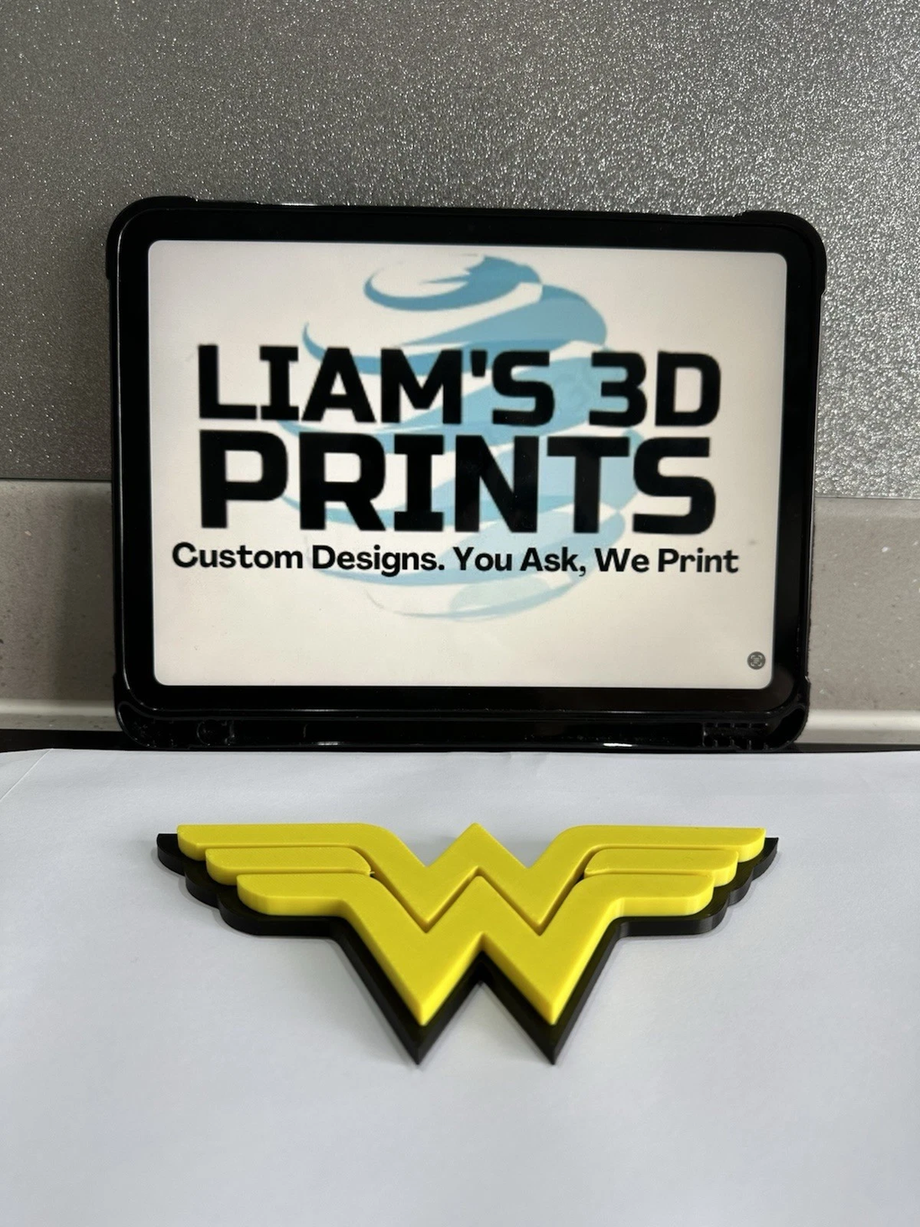 Decorative DC Wonder Woman Room Wall Pop logo Sign Display Funko