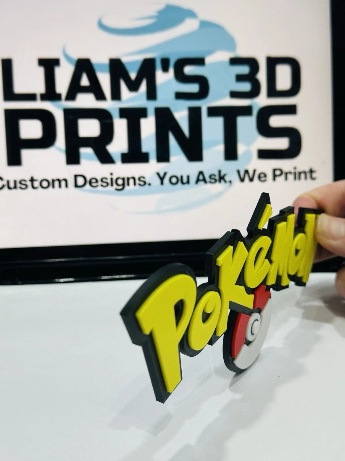 Decorative Pokemon Pokeball Wall Room Logo Sign Display