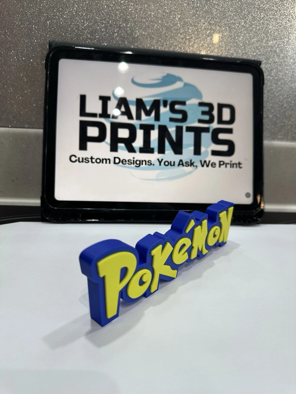 Decorative Pokemon Standing logo Sign Display ( Pikachu , poke ball) Pop