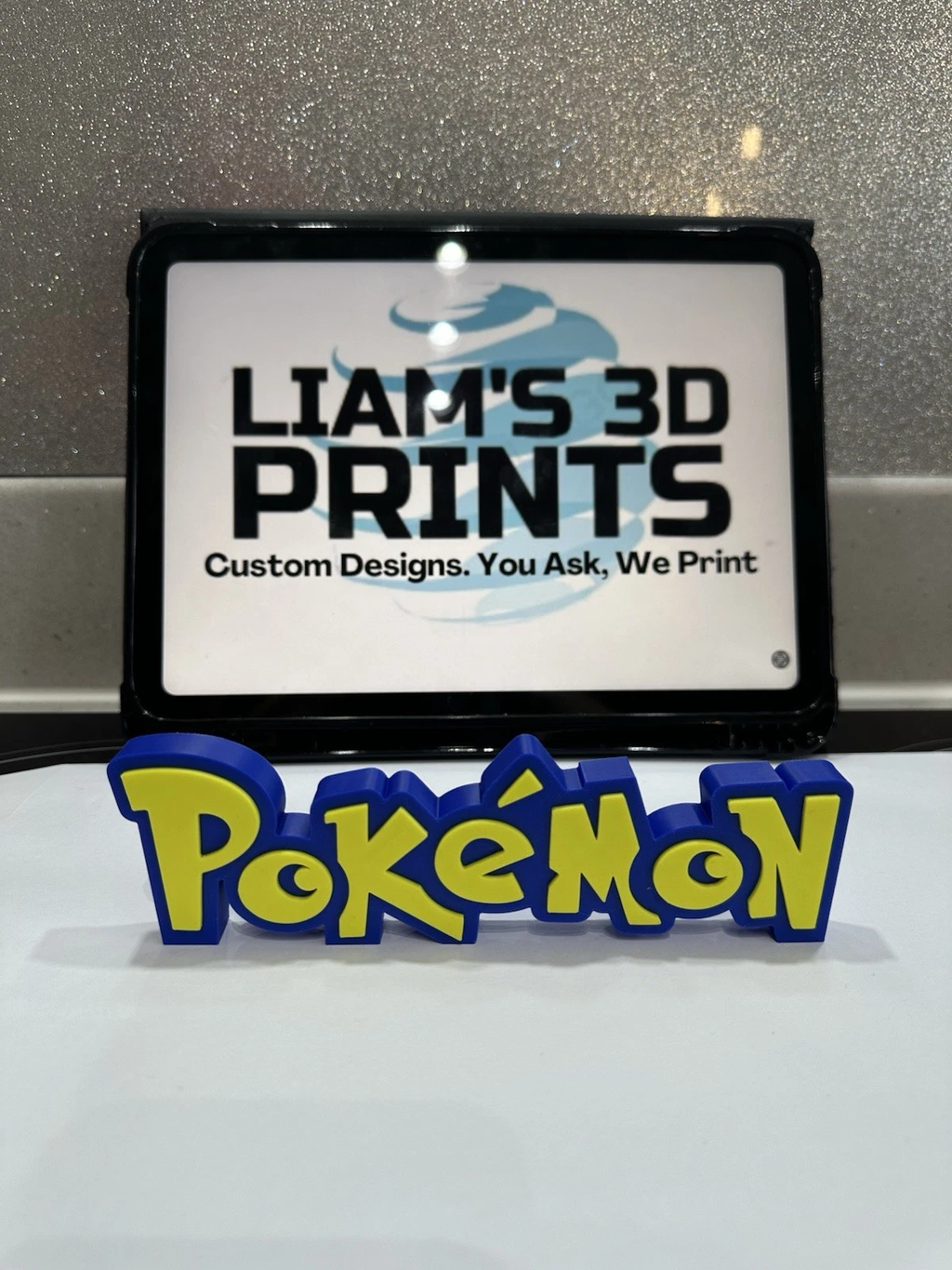 Decorative Pokemon Standing logo Sign Display ( Pikachu , poke ball) Pop