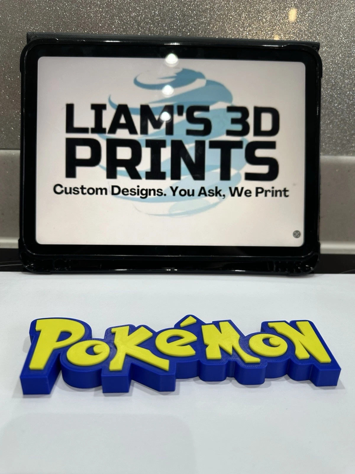 Decorative Pokemon Standing logo Sign Display ( Pikachu , poke ball) Pop