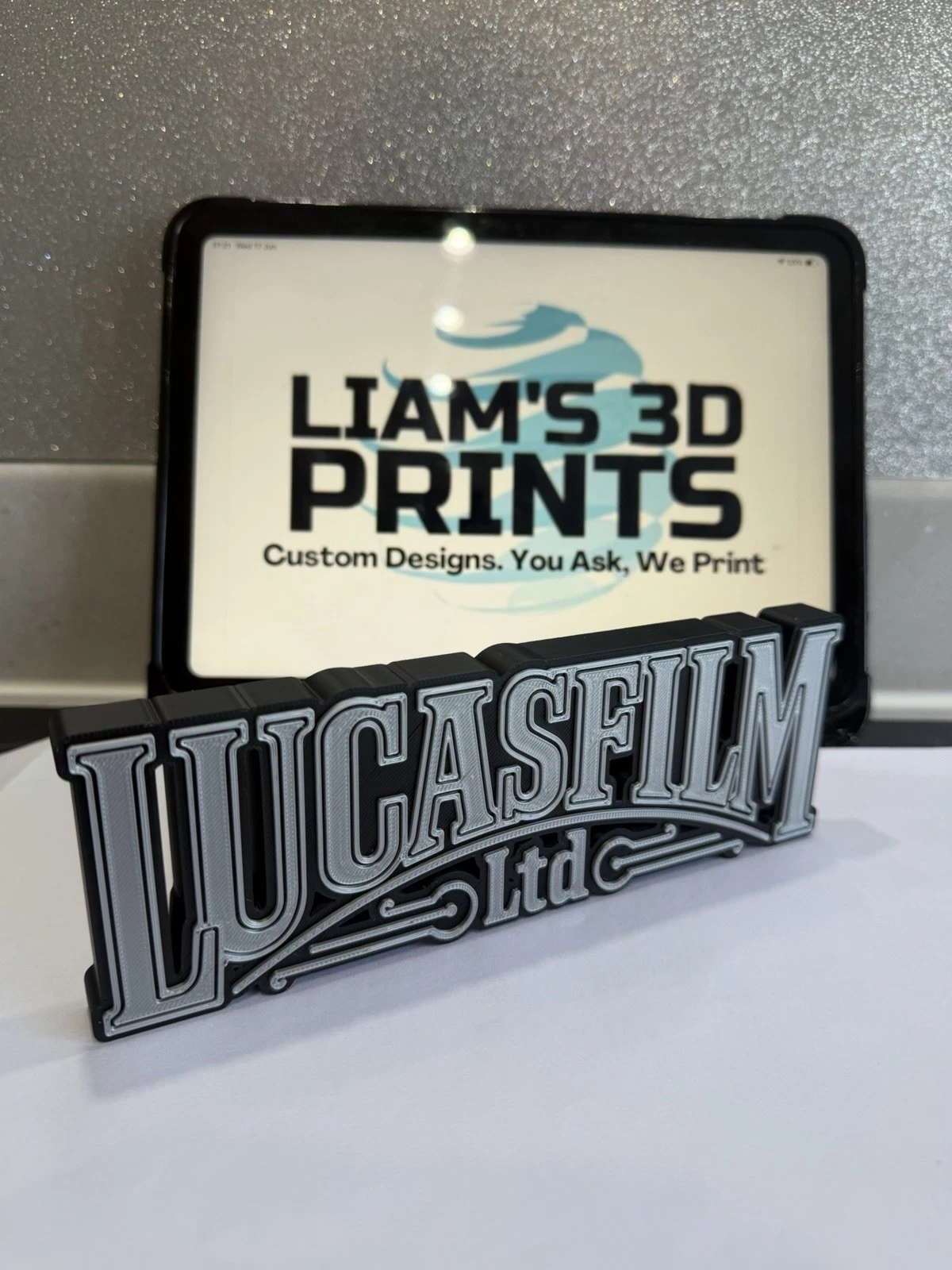 Decorative Lucasfilm STAR WARS self standing logo display pops Sign Disney