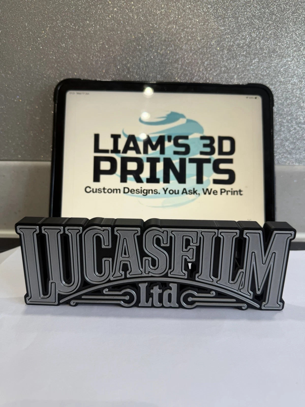 Decorative Lucasfilm STAR WARS self standing logo display pops Sign Disney