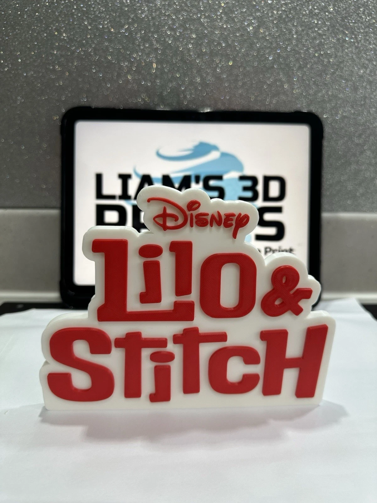 Decorative Disney Lilo & Stitch Tv Film Room Sign Display Logo Pops