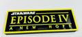 Decorative Star Wars IV A New Hope Box logo Sign Display Cinema s17.5cm L 22cm