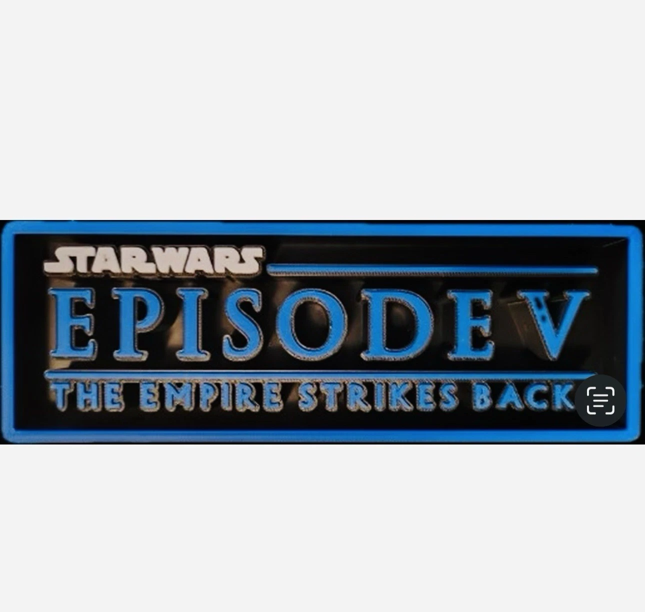 Decorative Star Wars The Empire Strikes Back Logo Sign Display S 17cm L 22cm