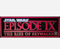 Decorative Star Wars The Rise Of Skywalker Sign Display Cinema s17.5cm L 22cm