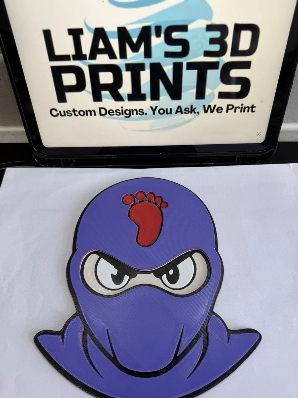 Decorative TMNT Teenage Mutant Ninja Turtles Character Faces wall Sign Display