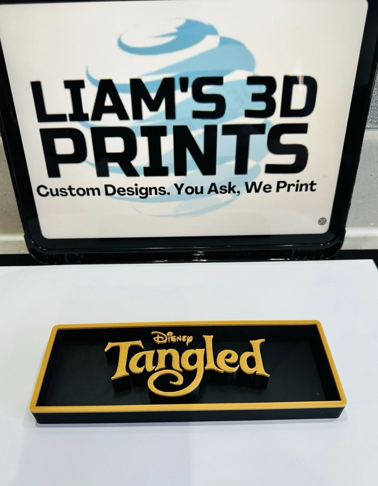Decorative Disney Tangled Film Logo Sign Display Cinema s 17.5cm L 22cm