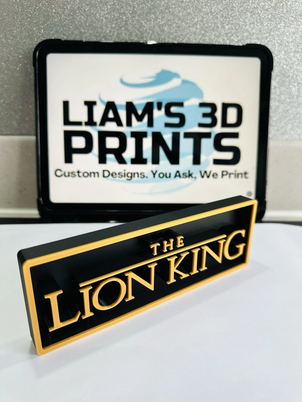 Decorative Disney The Lion King Film Logo Sign Display Cinema s17.5cm L22cm