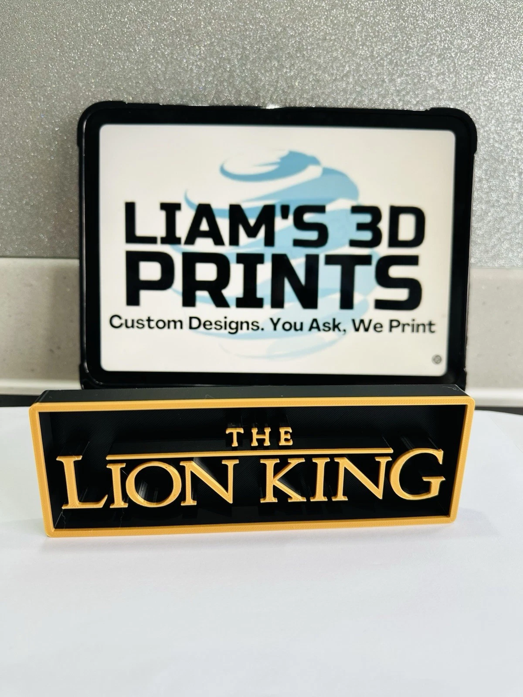 Decorative Disney The Lion King Film Logo Sign Display Cinema s17.5cm L22cm