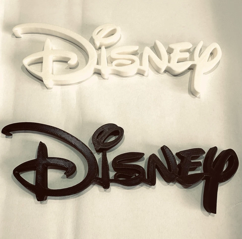 Decorative Walt Disney Logo Sign Pop Display And Any Colour