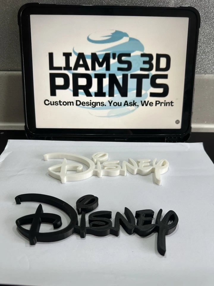 Decorative Walt Disney Logo Sign Pop Display And Any Colour
